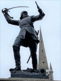 A statue of John Nicholson