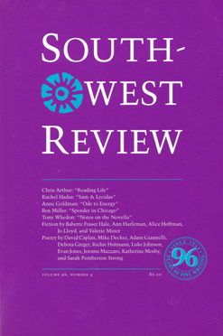 Southwest Review, Vol.96