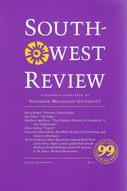 Southwest Review, Vol.99